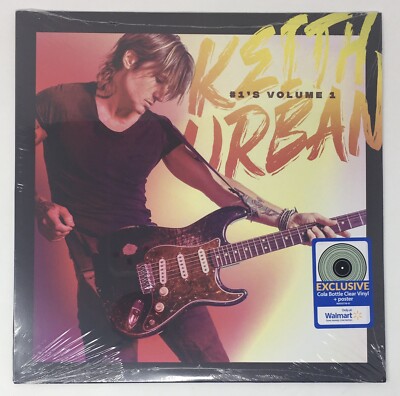 KEITH URBAN “#1’s Volume 1” SEALED Clear Colored Vinyl Record Album LP