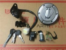 Juego de bloqueo de encendido del tanque de combustible de 6 orificios para motocicleta Keeway RKS 125 150 200