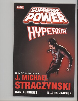 Supreme Power Hyperion by Straczynski Jurgens Janson NEW Never Read TPB