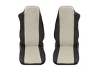 Designed to fit Volvo FH12 , FH16 , FH3 Truck Seat Covers (1+1) BLACK BEIGE