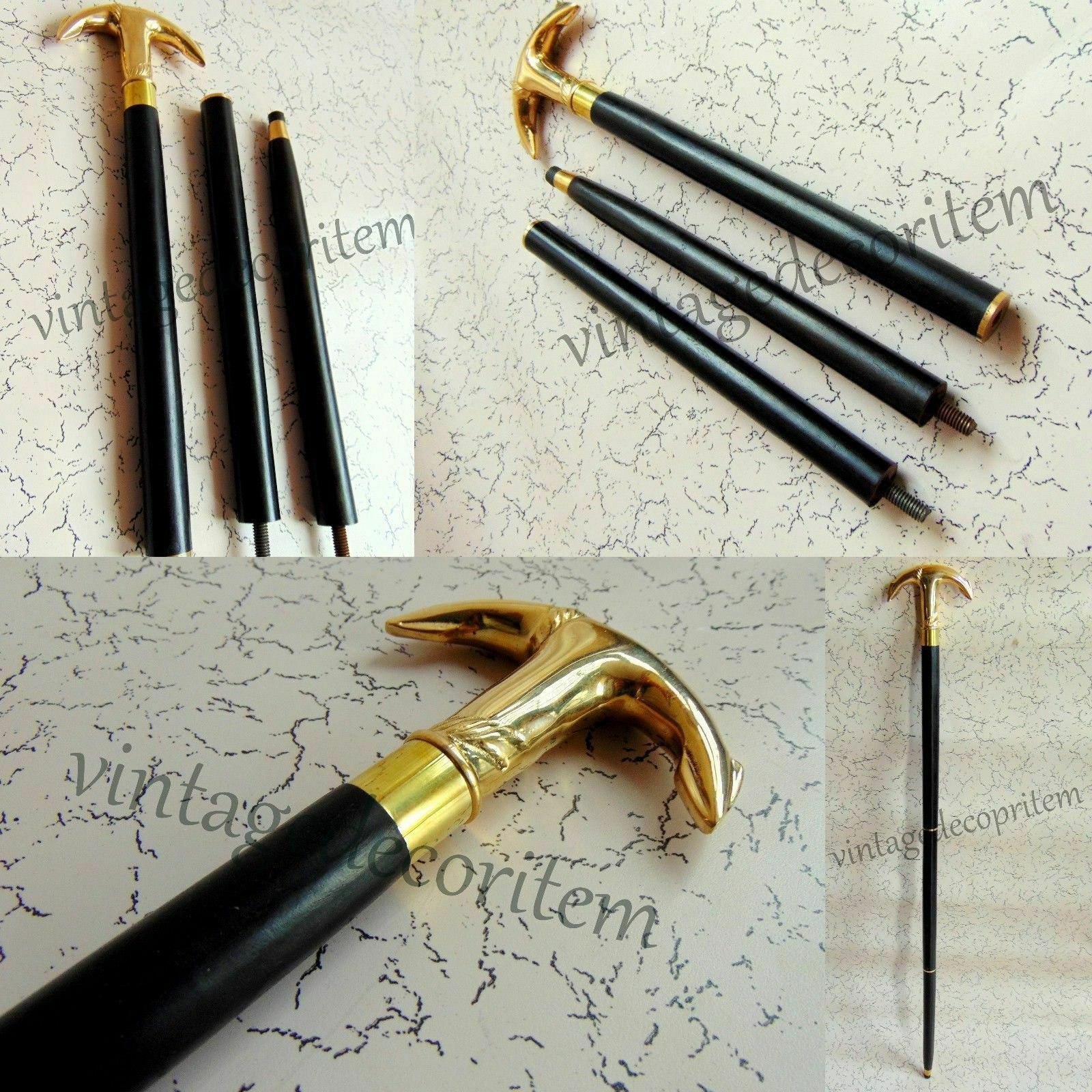 Solid Brass Designer Maritime Anchor Nautical Han… - image 5