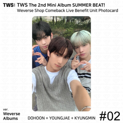 TWS comeback live トレカCDアルバムシニュ