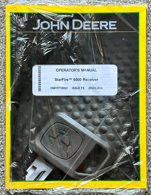 John Deere StarFire 6000 Receiver Operator's Manual - OEM - OMPFP18899
