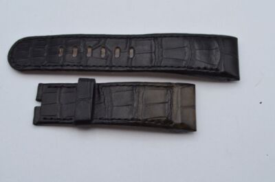 CORUM TI-BRIDGE LEDER ARMBAND BRACELET 24MM 24-21 FÜR DORNSCHLIESSE 21MM 2