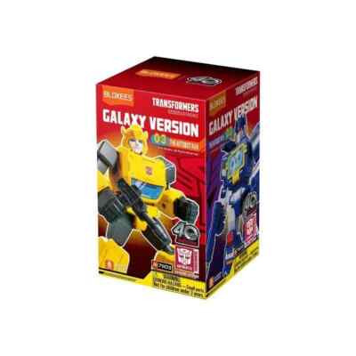 Transformers Galaxy Version Blockees-Bumblebee Building Figure-40th Ann. Edition