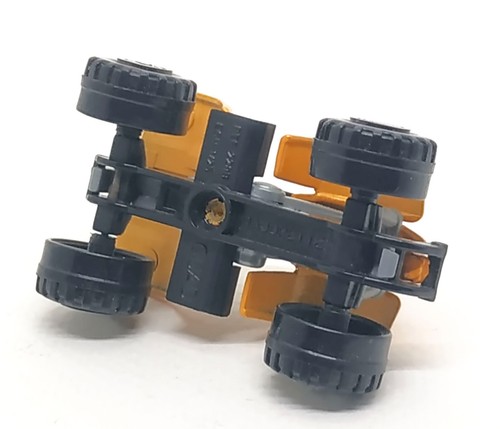 Majorette ATV Car QUAD Orange 1/25 3" no Package - Picture 6 of 6