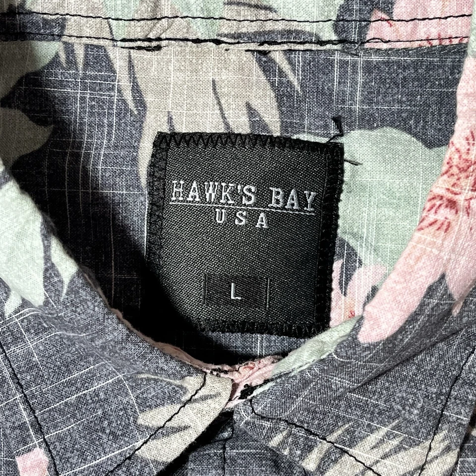 Camisa Dutch Bros Coffee Para Hombre Talla Grande Hawaiana Floral Manga Corta Rara Foto 3 de 4