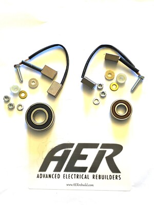 Advanced Motors AMD Starter Generator Repair Kit Club Car Bearings Brush Set