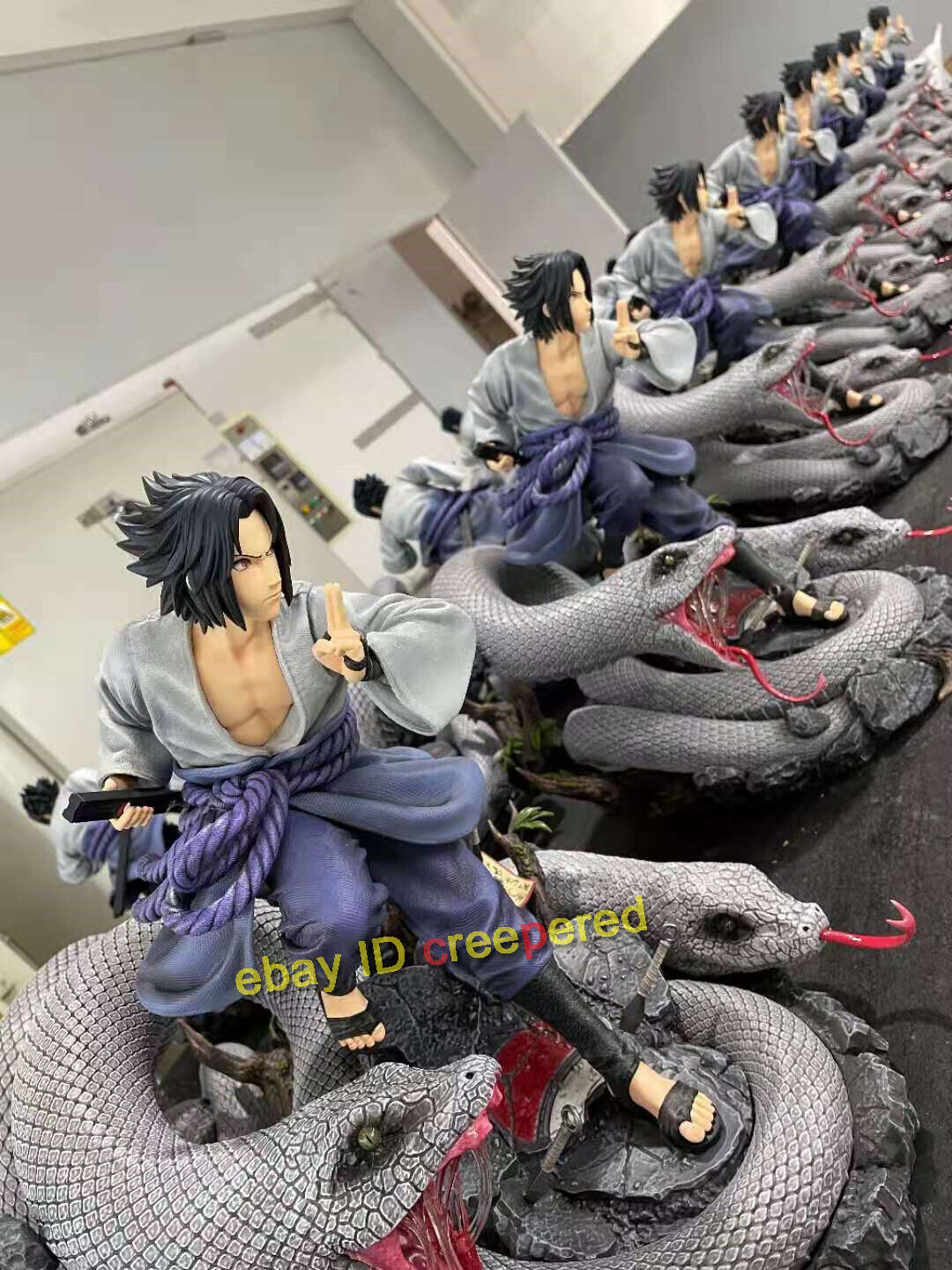 Estátua Sasuke Uchiha Second Live Naruto Rongzon Figure - Laventy