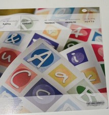 CREATIVE MEMORIES ABC/123 lLETTERS MONOGRAMS STICKERS PLAYFUL Minus One C