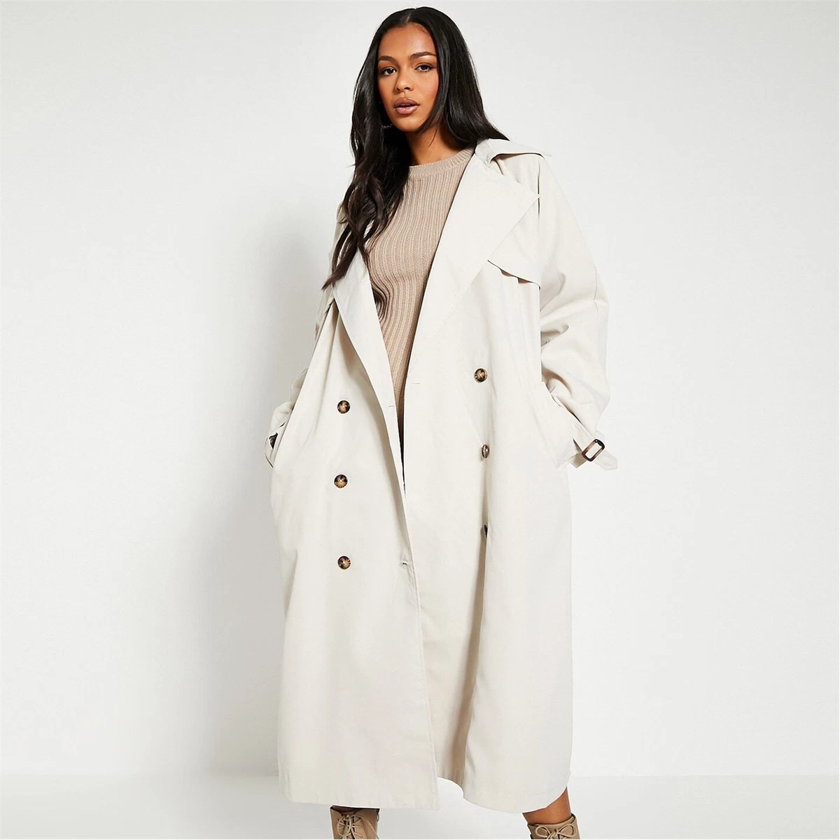 White trench coat women sale