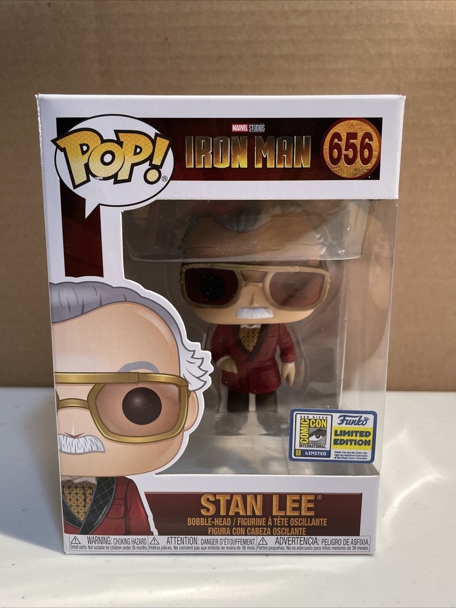 Funko Pop! STAN LEE #656 – Iron Man – SDCC 2020 Limited Edition – Neuf