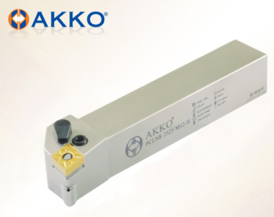 Akko PCLNR 2020 K12-H Clamp Holder 20x20 with Internal Cooling for CNMG 1204..