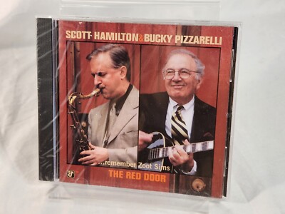SCOTT HAMILTON BUCKY PIZZARELLI - THE RED DOOR - REMEMBER ZOOT CD FACTORY Sealed
