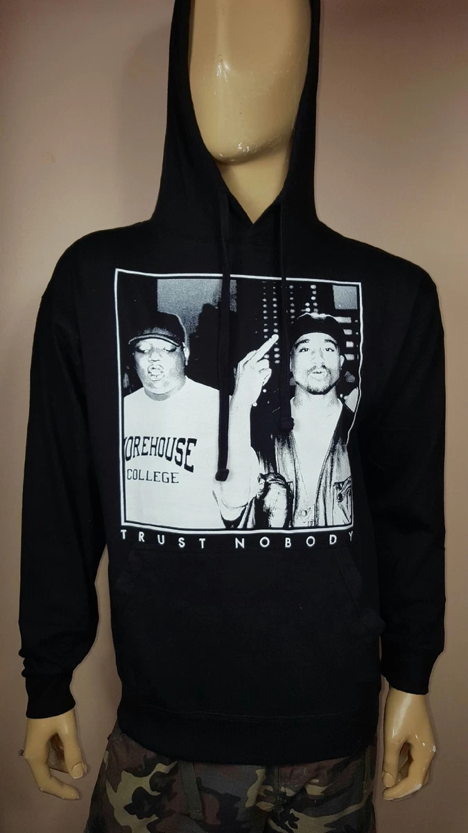tupac and biggie jersey hoodie 2pac notorious b.i.g pullover los