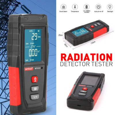 Handheld Digital EMF Detector Tester Electromagnetic Radiation Dosimeter Meter