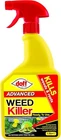 Doff Advanced Glyphosate Knockdown Weed killer Spray, Kills Weeds/Roots 1 Litre