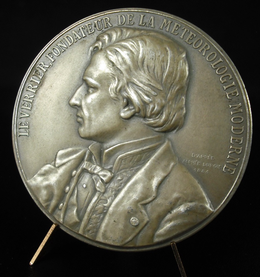 Medal Urban Le Verrier Discoverer Neptune & Founder Meteorology Delaroche eBay