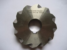 Scheibenfräser mit Nut - Ø 110x23x32 HSS 12 Zähne - 72592/3b