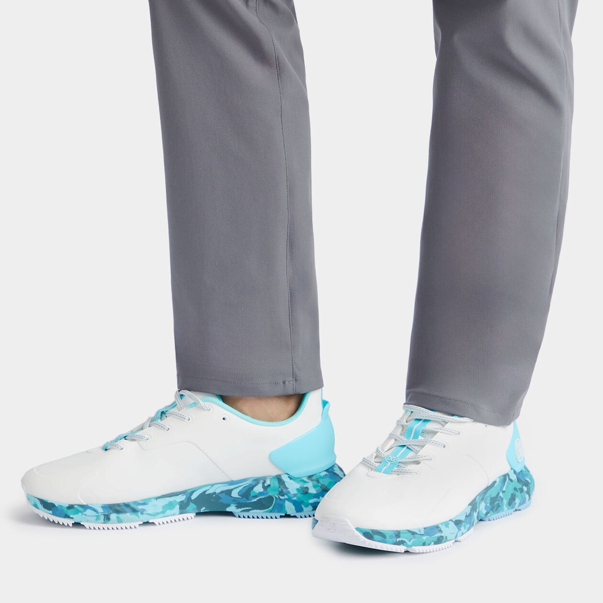 GFore MG4+ TPU Camo Golf Shoe Navy/Seafoam GMF000020 Men\'s Size 9.5 New MEN main image 4