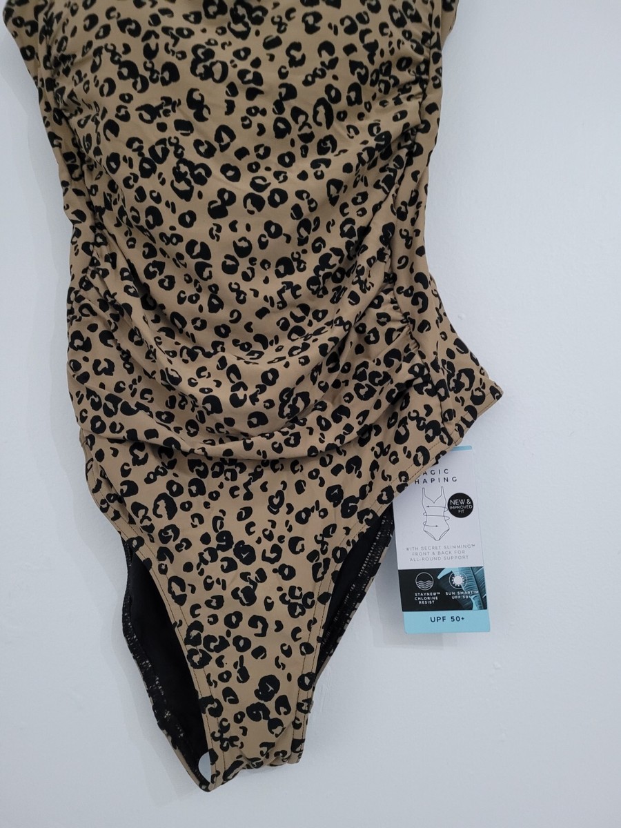 Ladies Marks Spencers TUMMY CONTROL Animal Print Size