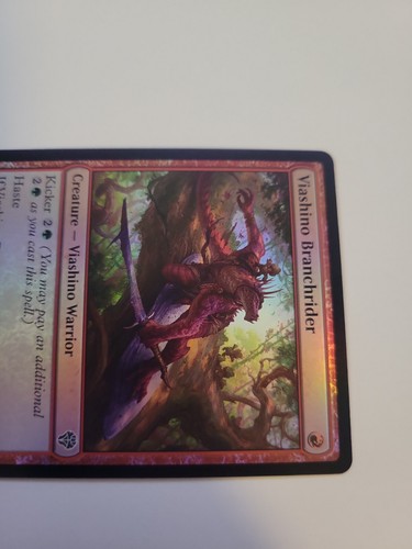 MTG Viashino Branchrider 150/281 Dominaria United Reverse Holo Red Fresh - Picture 3 of 12