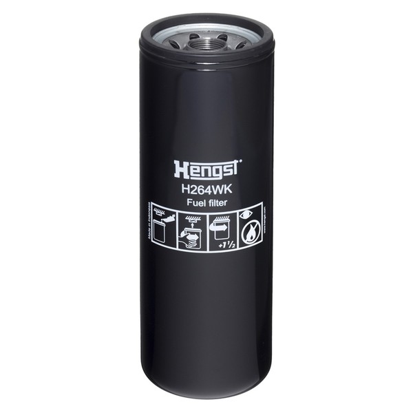 Hengst Filter Kraftstofffilter H264WK Anschraubfilter 1-14 Uns-image