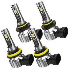 AUXITO 9005 + H11 LED Headlight Kit Bulbs High Low Beam White 80000LM Combo 4