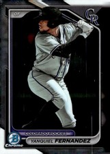 2024 Bowman #BCP-90 Yanquiel Fernandez Chrome Prospects
