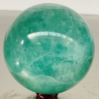 2900G Natural green fluorite Quartz Sphere Crystal Energy Ball Reiki Healing — photo 7