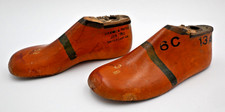 Vintage 1955 Stewart Potter Wooden Cobbler Shoe Lasts, Size 6C 13A, 6 in Long