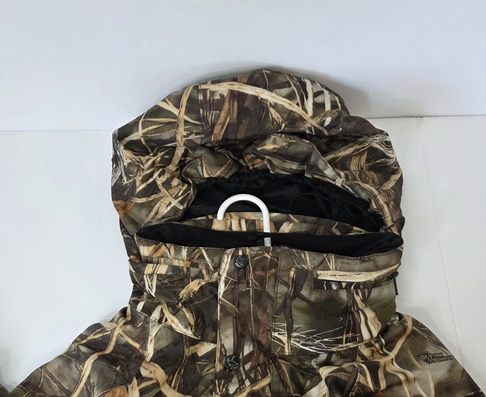 Guide Series Tech H2O Wetlands Parka 2XLT Max-4 HD Camo Hunting Waterproof Zip - Image 3 of 4
