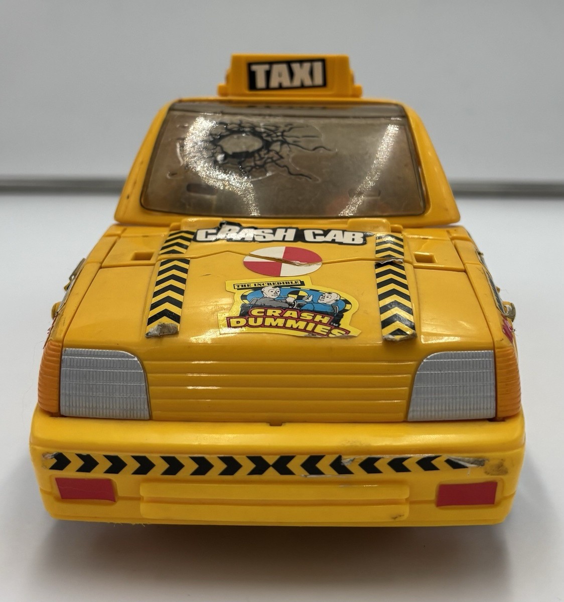 Incredible Crash Dummies by TYCO: CRASH CAB CAR, SKID, SPARE TIRE