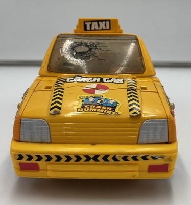 Incredible Crash Dummies by TYCO: CRASH CAB CAR, SKID, SPARE TIRE