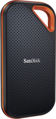 SanDisk Extreme Pro Portable SSD V2 2 TB USB-C 3.2 (20Gb/s) externe Festplatt...