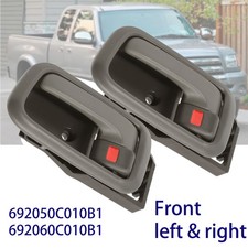 Pair Front Interior Inside Door Handle Left & Right For 2000-2006 Toyota Tundra