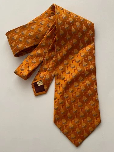 VILLA BOLGHERI  SILK TIE 60 X3.75" WIDE.NEW.ITALY. image 2