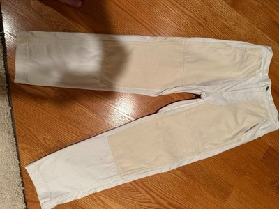 Madewell Women's White/Cream Patchwork Jeans 27