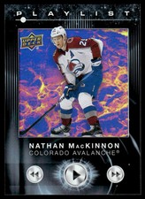 Nathan MacKinnon #PL-1 2024-25 Upper Deck Playlist Series 2 Colorado Avalanche