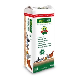 Easichick Biancheria da letto per pollame senza polvere per piccoli animali e aviari 20 kg