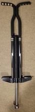 Vintage Pogo Stick S.B.I. Enterprises 41" Black  White - Made in USA