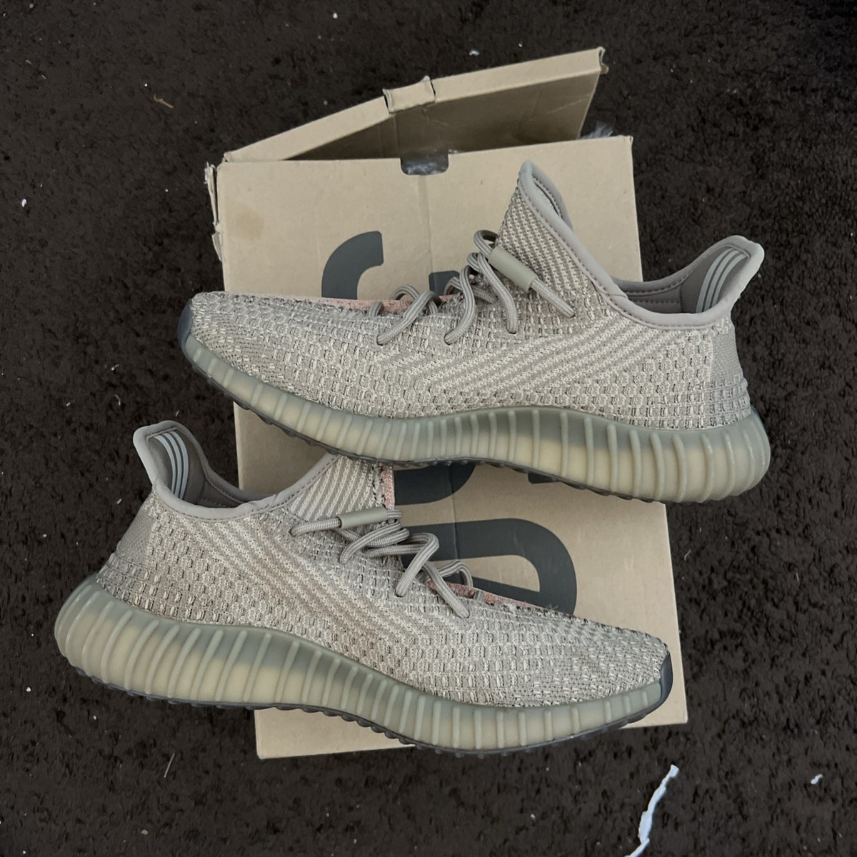 Size 9.5 - Yeezy Boost 350 V2 Sand Taupe 194816643565| eBay