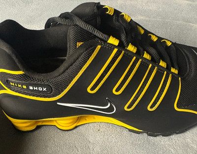 Nike Shox NZ 2013 LIVESTRONG Yellow Black Size 12 Mens US 616094-007