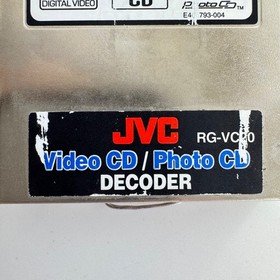 JVC Video CD/ Photo CD Decoder for Sega Saturn Console [Model No. RG-VC20]