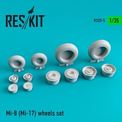 ResKit RS35-0005 - 1:35 Mi-8/Mi-17 wheels set