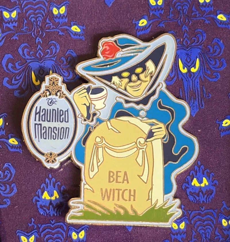 2002 DISNEY WDW RARE 999 HAPPY HAUNTS BALL HAUNTED MANSION LE 150 3 PIN BOX SET - Image 3 of 4