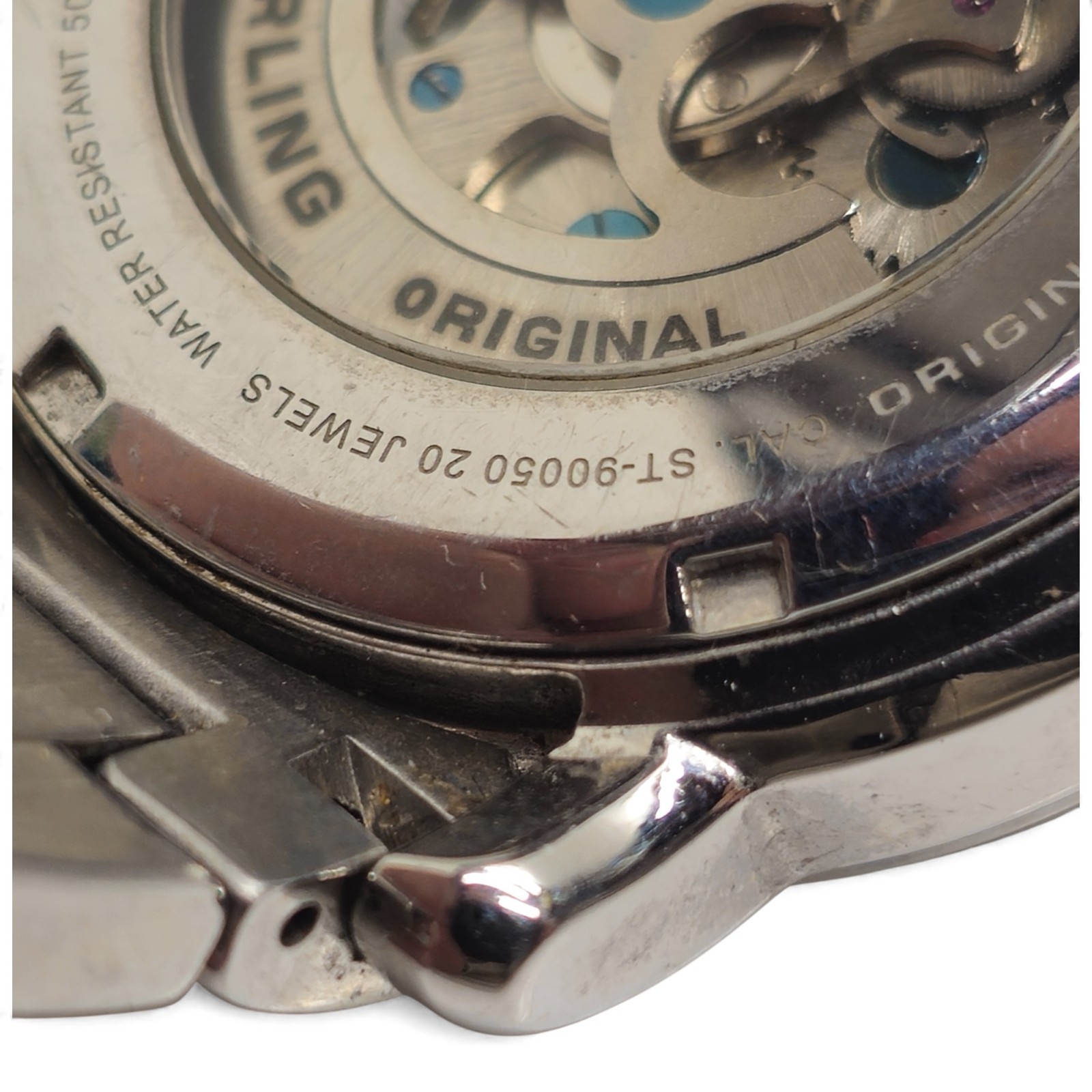 Stuhrling Original Automatic Skeleton Stainless S… - image 9