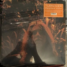 Turnover - Peripheral Vision Clear Orange Vinyl LP Record 2015 New Sealed