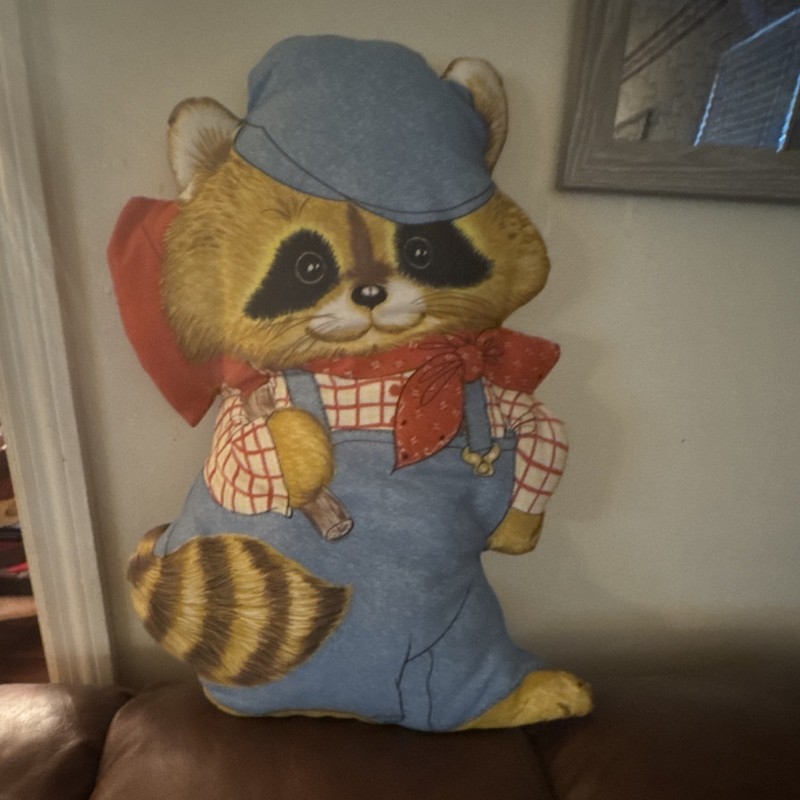 Handcrafted Rick Racoon 