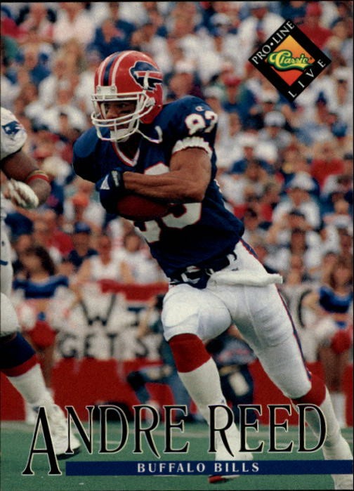 1994 Pro Line Live #7 Andre Reed - FB